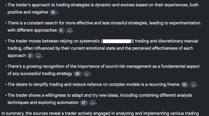 Summary for a Mind Map node generated by NotebookLM